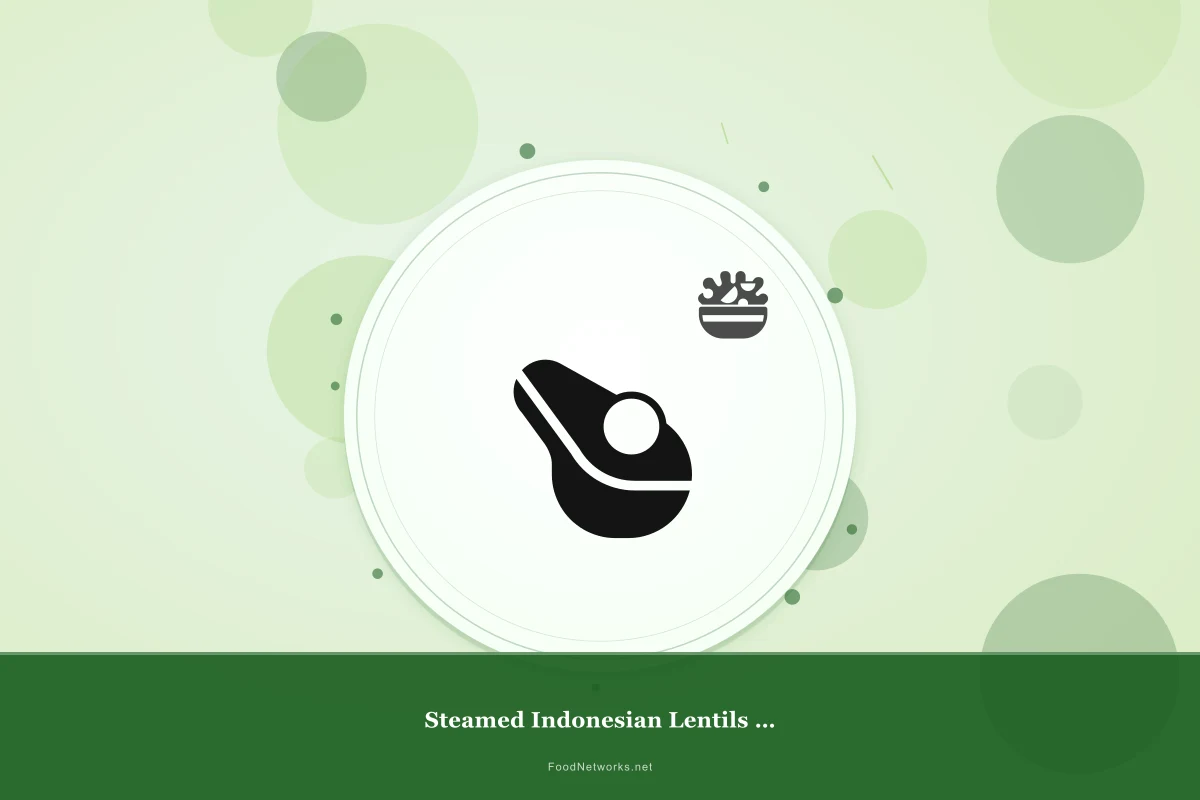 Why This Steamed Indonesian Lentils (Gluten-Free) Recipe Works