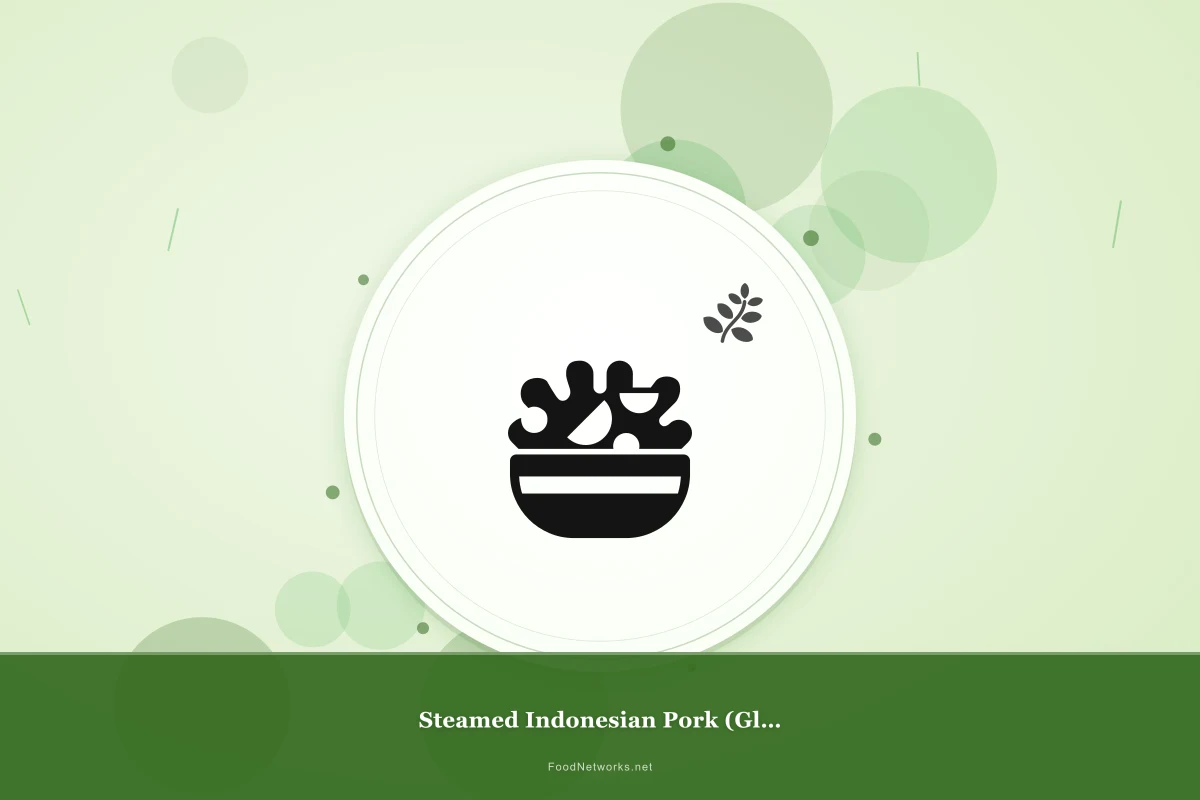Why This Steamed Indonesian Pork (Gluten-Free) Recipe Works