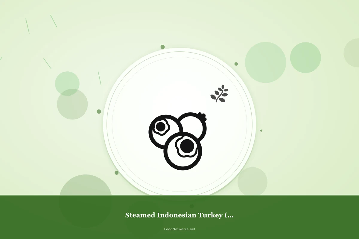 Why This Steamed Indonesian Turkey (Gluten-Free) Recipe Works