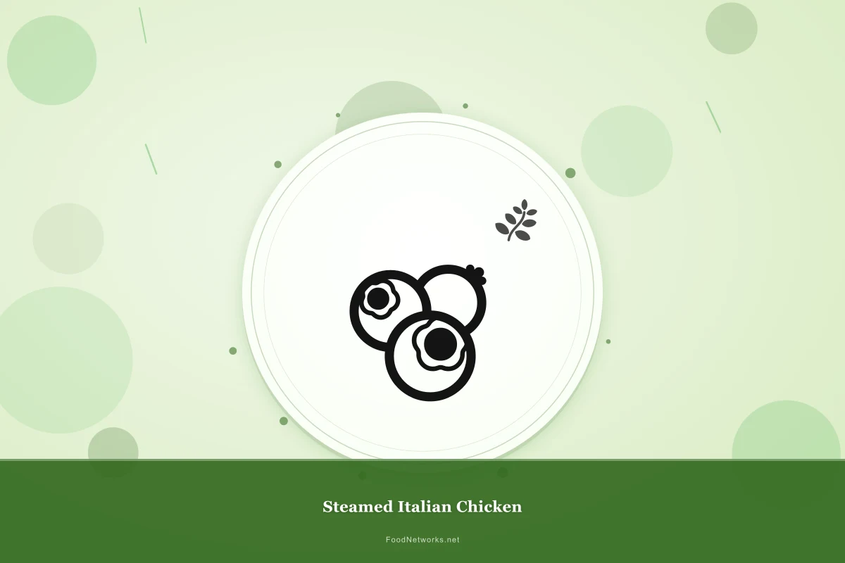 Why This Steamed Italian Chicken Recipe Works