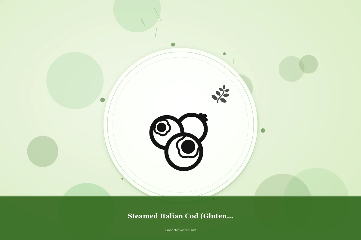 Why This Steamed Italian Cod (Gluten-Free) Recipe Works