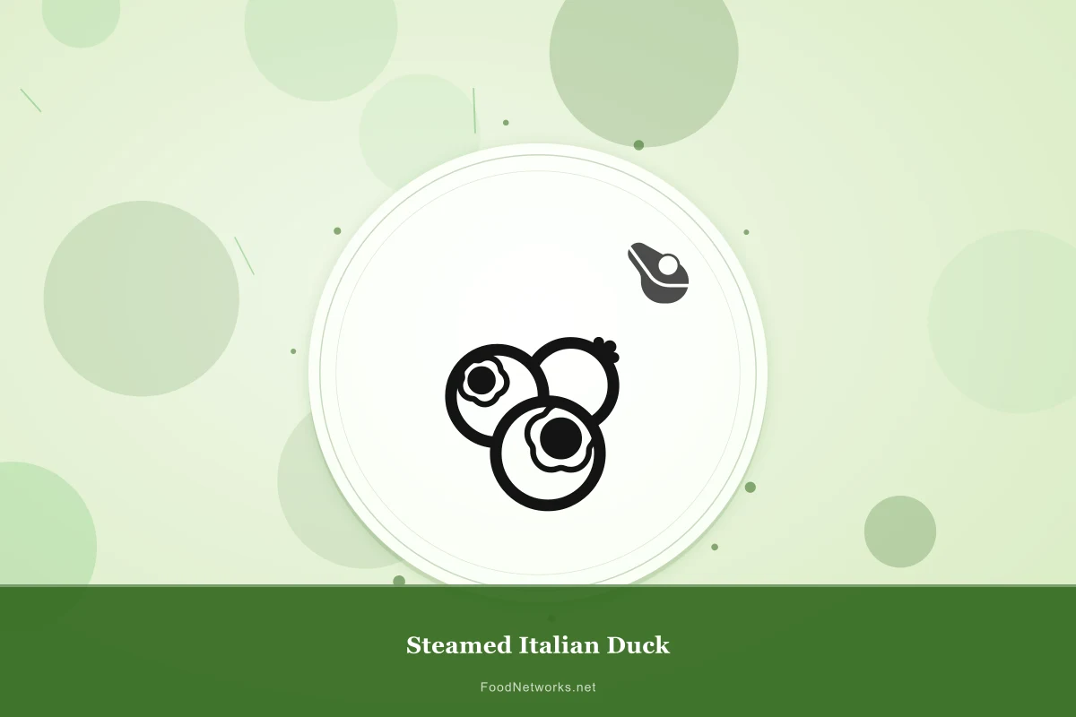 Why This Steamed Italian Duck Recipe Works