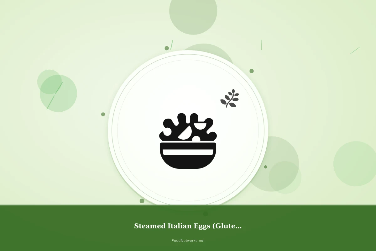 Why This Steamed Italian Eggs (Gluten-Free) Recipe Works