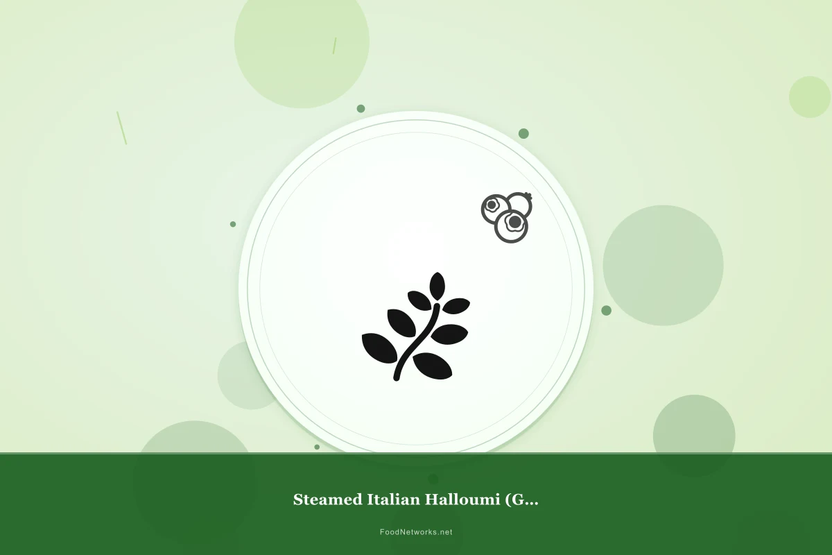 Why This Steamed Italian Halloumi (Gluten-Free) Recipe Works