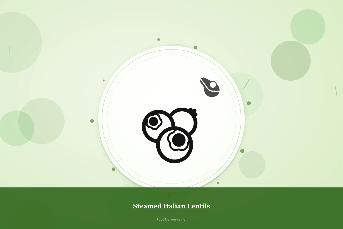 Why This Steamed Italian Lentils Recipe Works