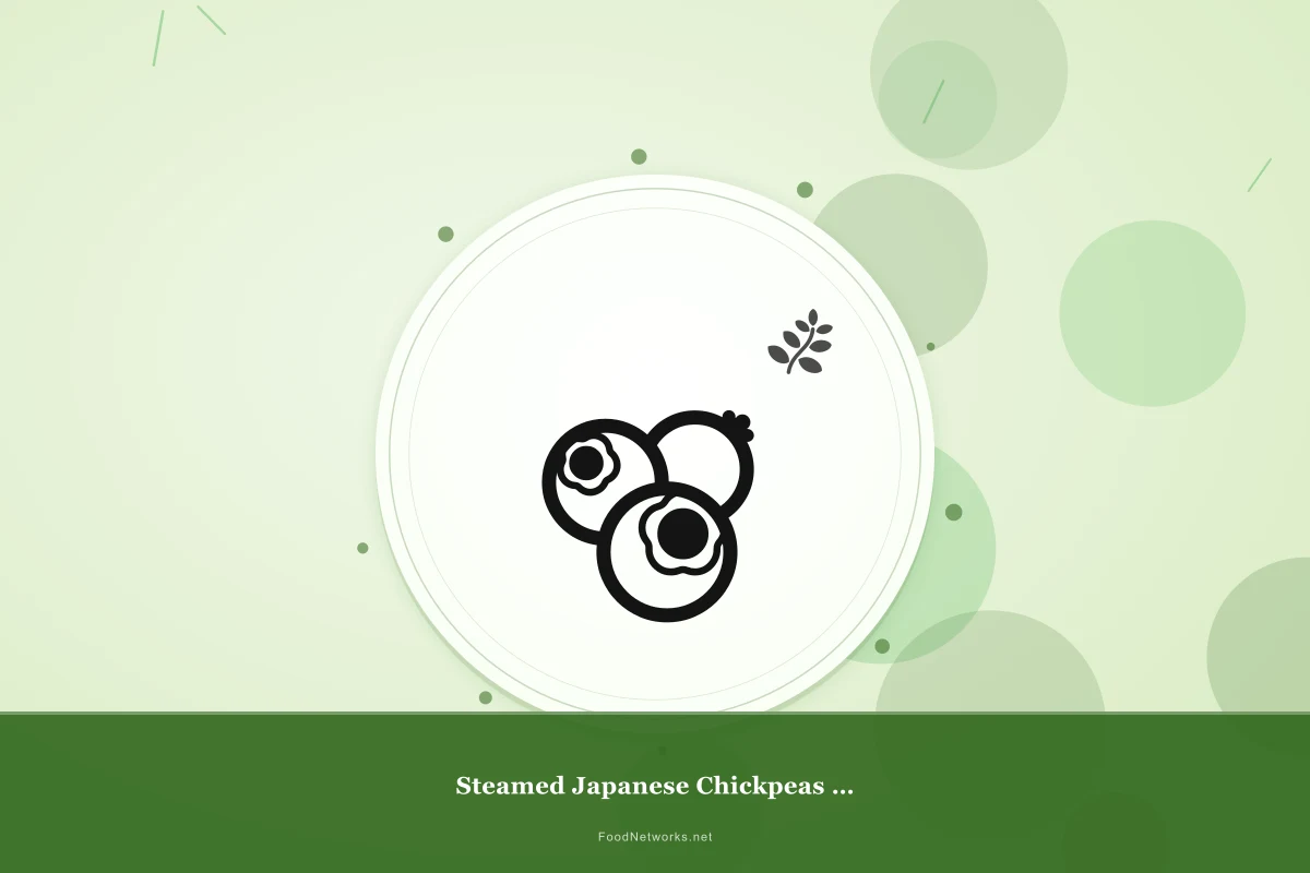 Why This Steamed Japanese Chickpeas (Gluten-Free) Recipe Works