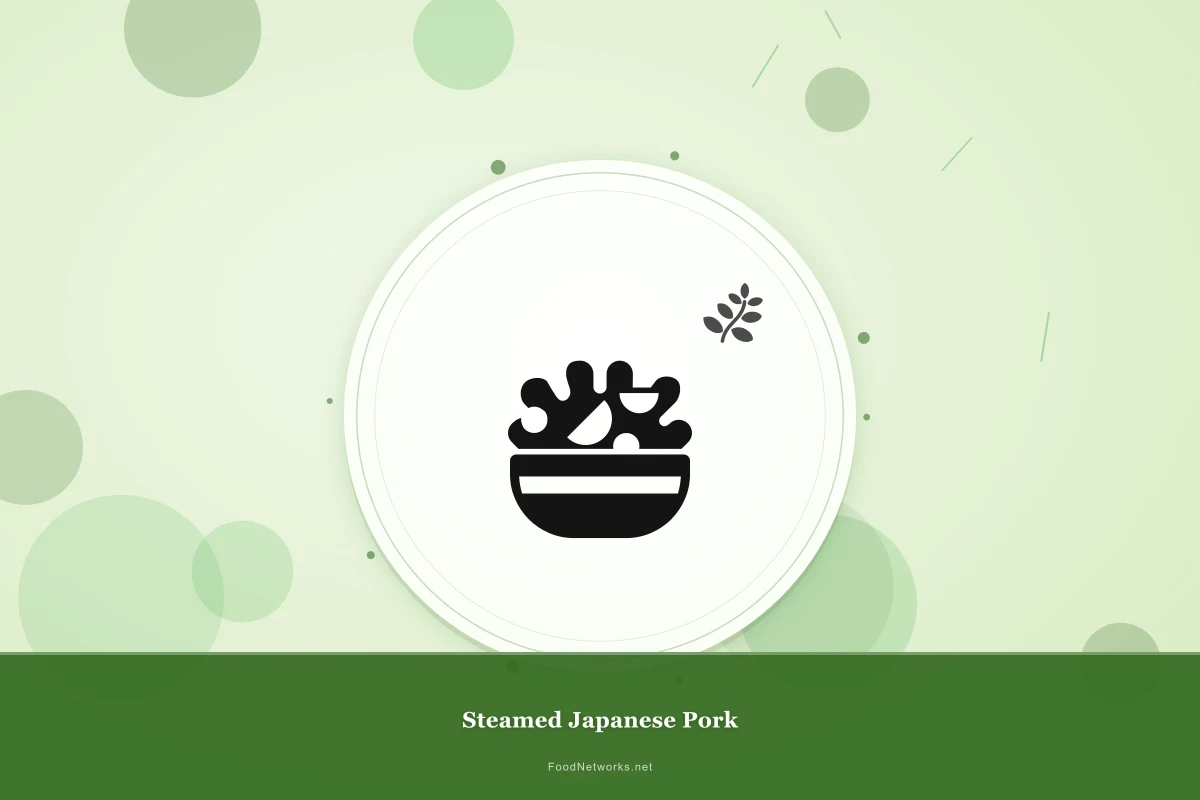 Why This Steamed Japanese Pork Recipe Works