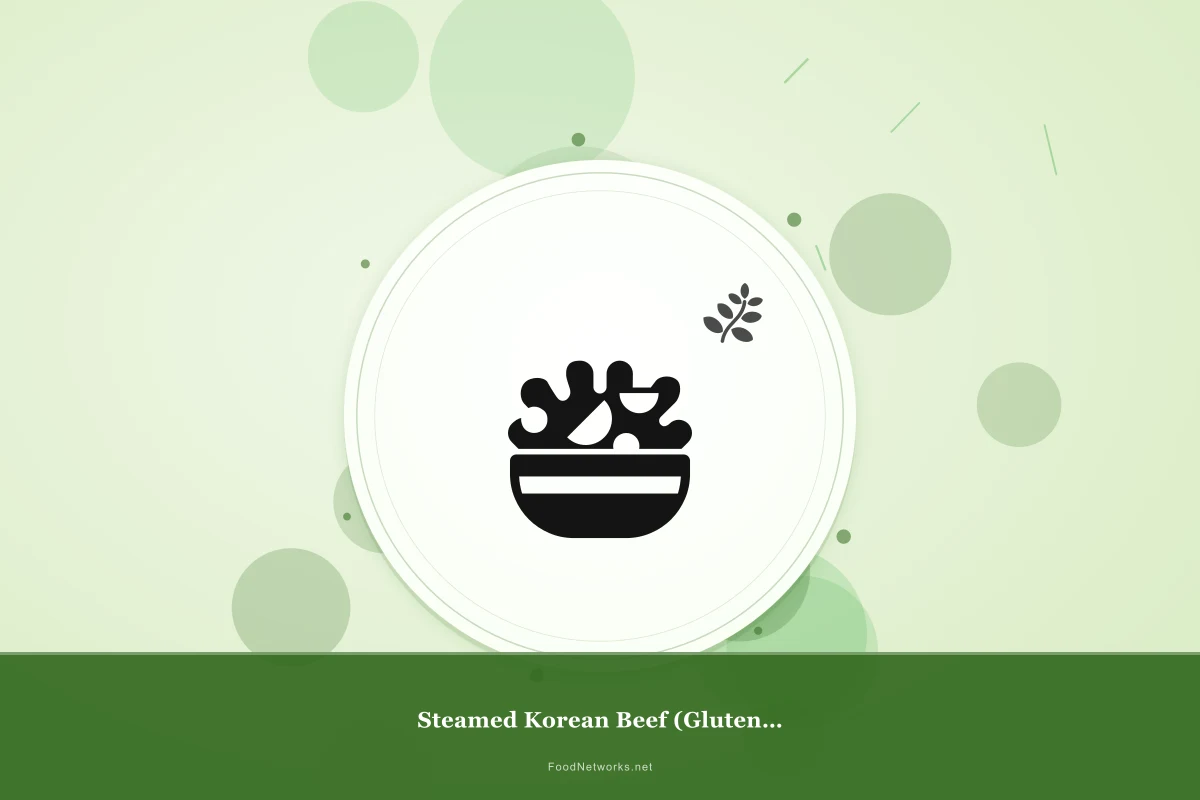 Why This Steamed Korean Beef (Gluten-Free) Recipe Works