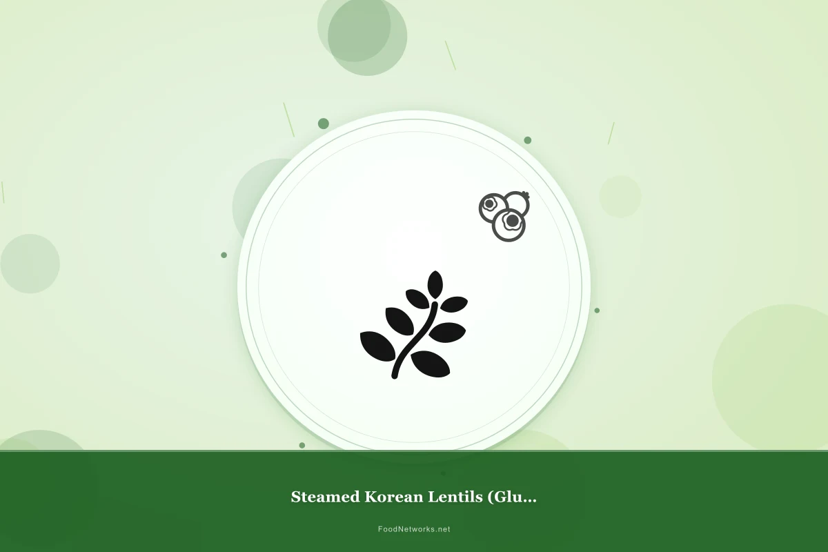 Why This Steamed Korean Lentils (Gluten-Free) Recipe Works