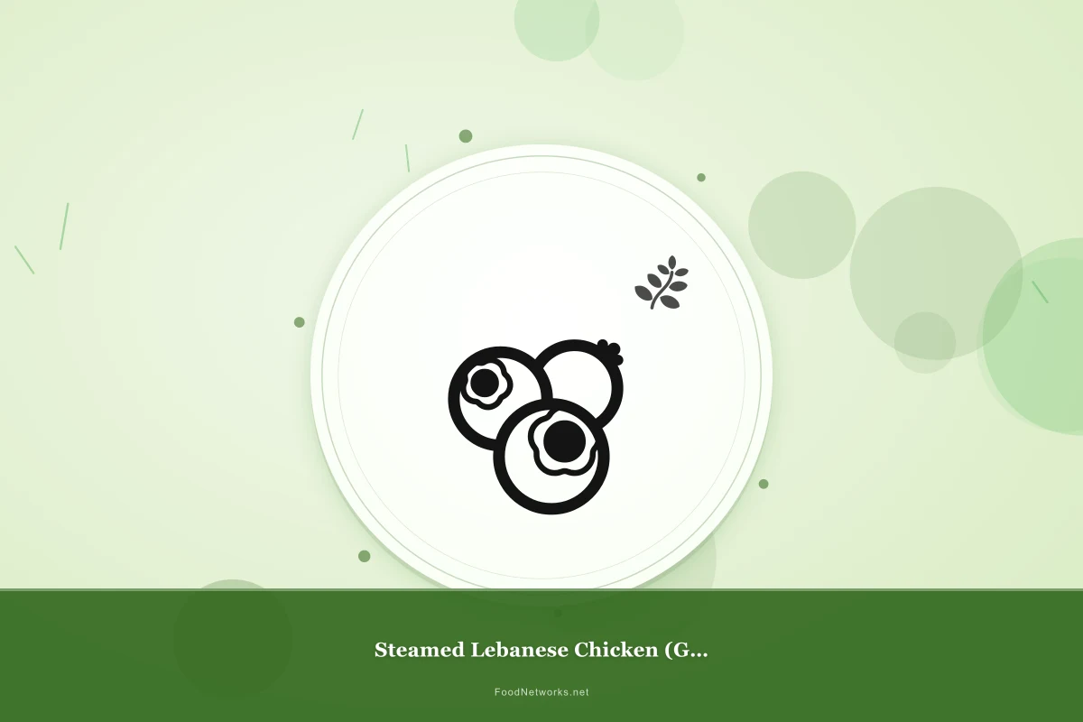 Why This Steamed Lebanese Chicken (Gluten-Free) Recipe Works