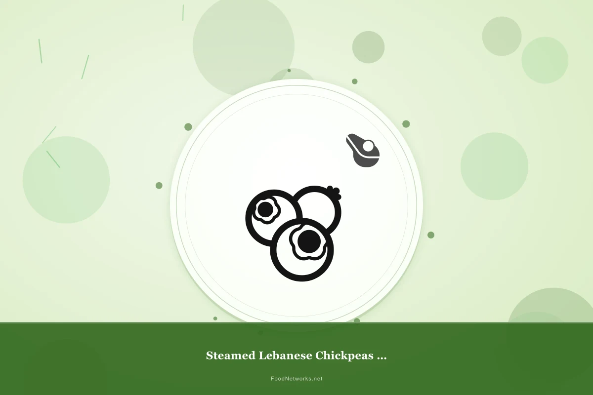 Why This Steamed Lebanese Chickpeas (Gluten-Free) Recipe Works