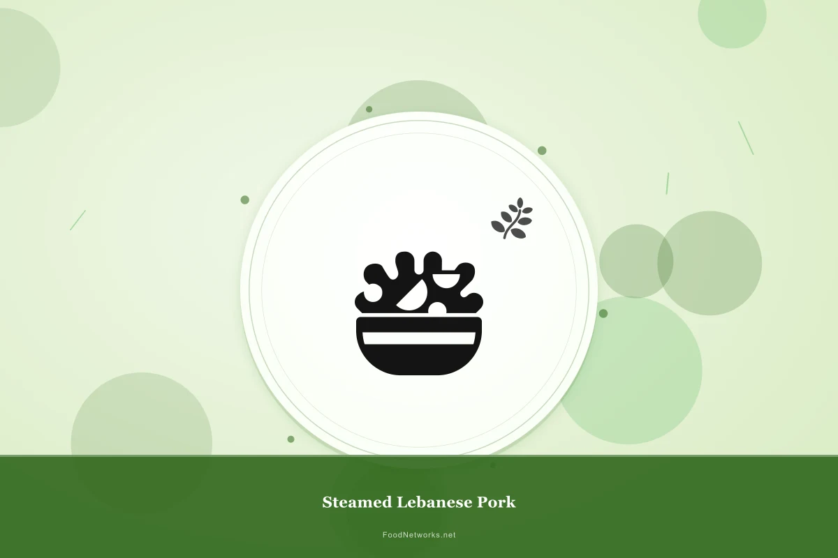 Why This Steamed Lebanese Pork Recipe Works