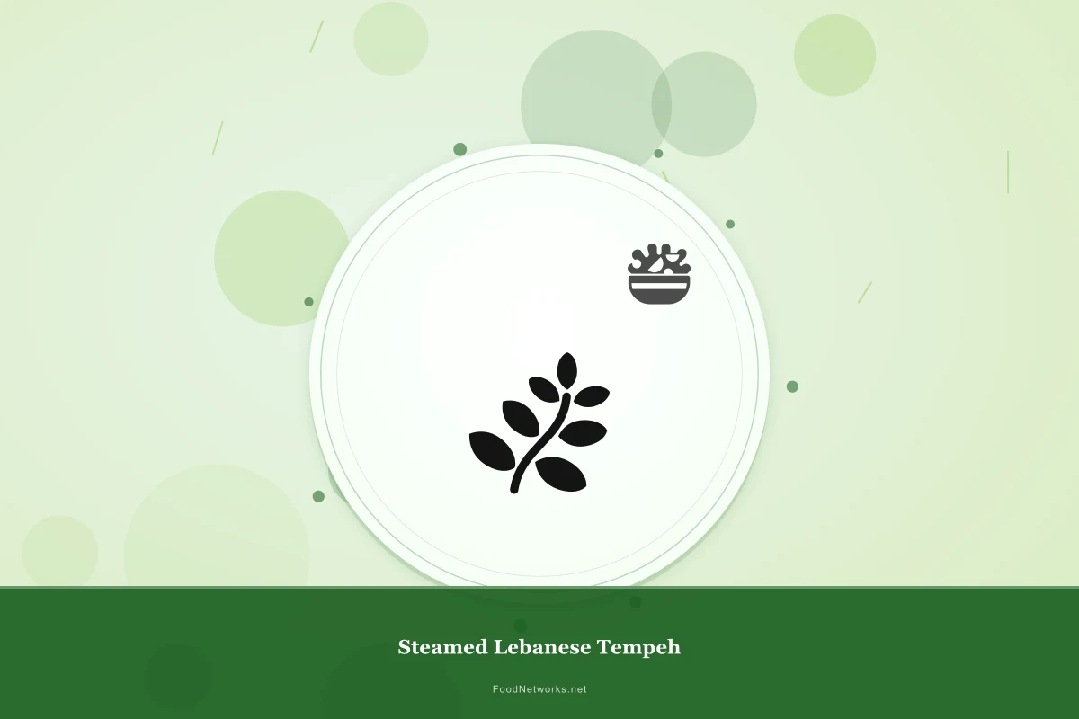 Why This Steamed Lebanese Tempeh Recipe Works