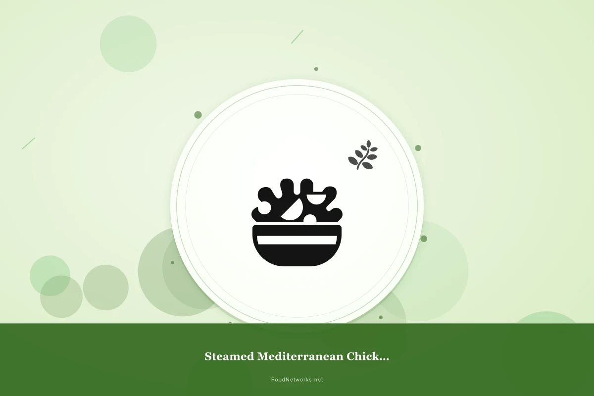 Why This Steamed Mediterranean Chickpeas (Gluten-Free) Recipe Works