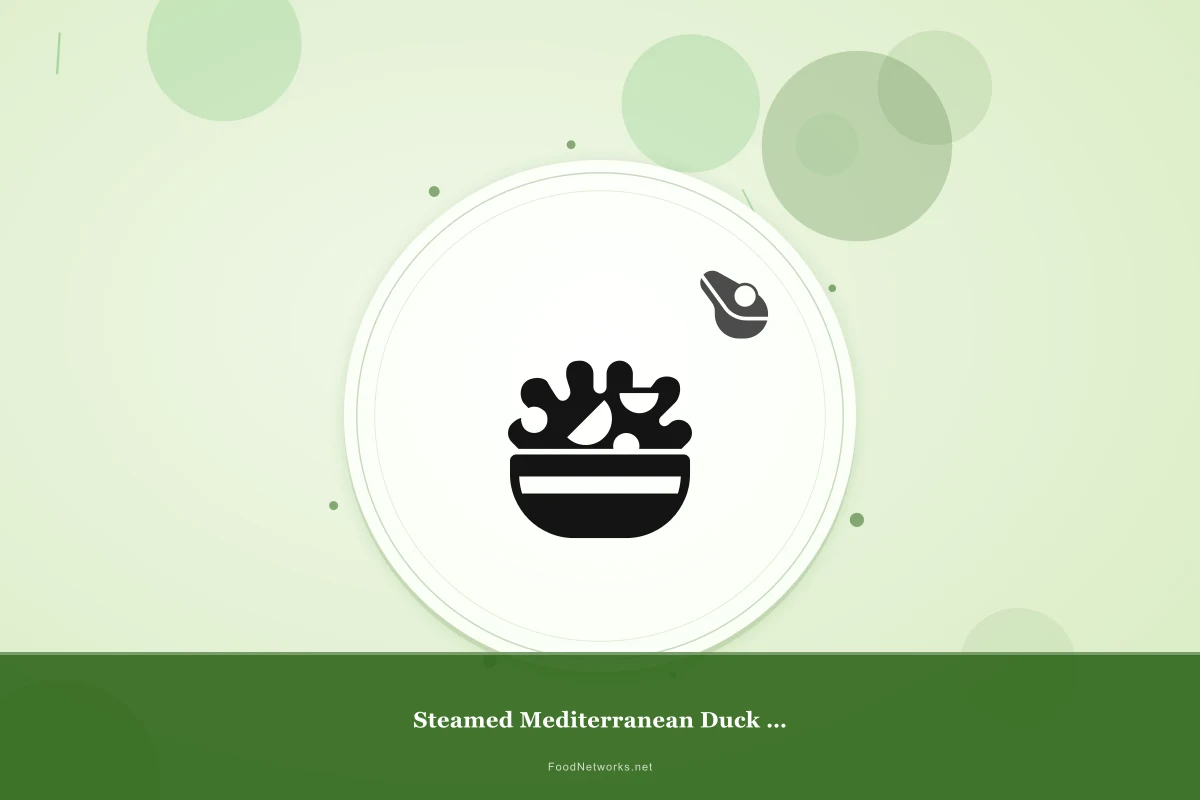 Why This Steamed Mediterranean Duck (Gluten-Free) Recipe Works