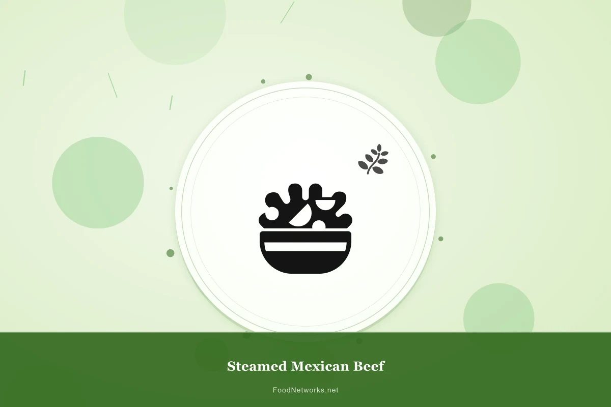 Why This Steamed Mexican Beef Recipe Works