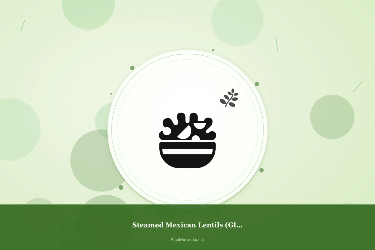 Why This Steamed Mexican Lentils (Gluten-Free) Recipe Works