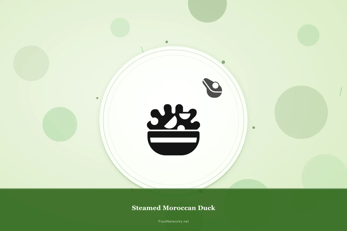 Why This Steamed Moroccan Duck Recipe Works