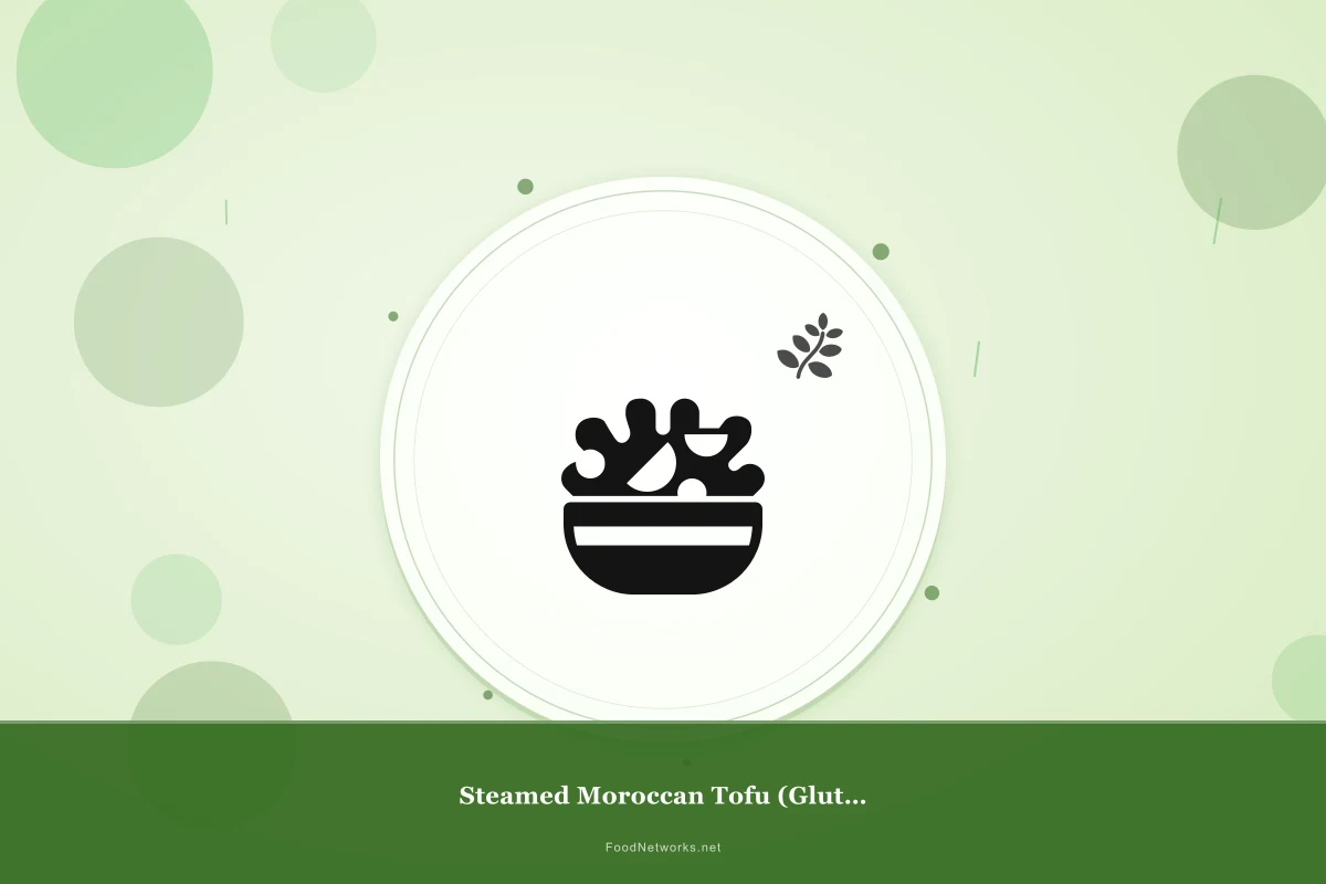 Why This Steamed Moroccan Tofu (Gluten-Free) Recipe Works