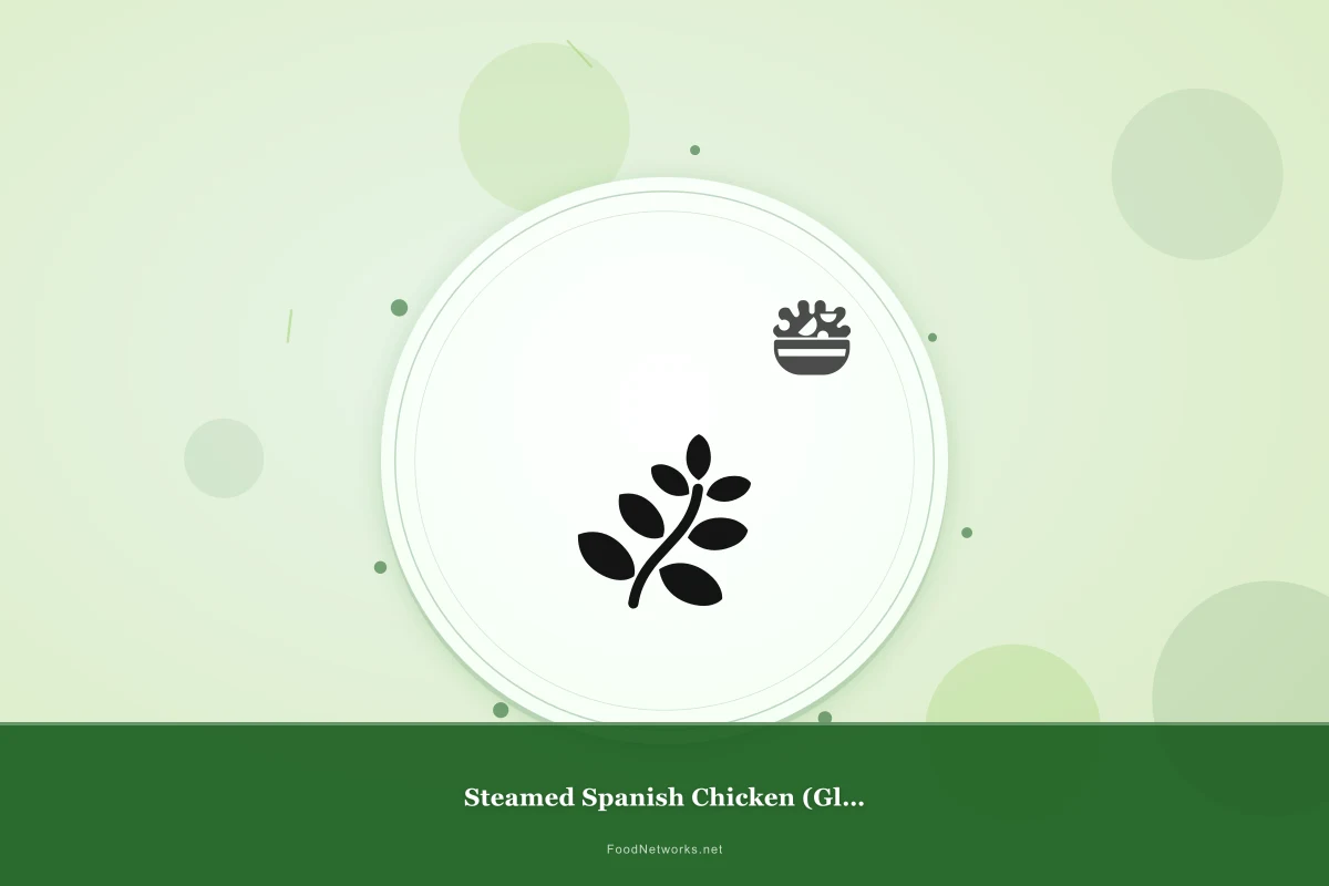 Why This Steamed Spanish Chicken (Gluten-Free) Recipe Works