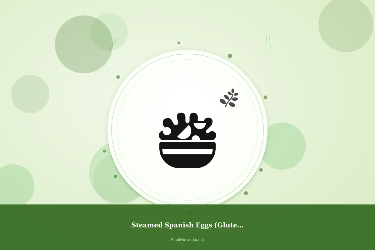 Why This Steamed Spanish Eggs (Gluten-Free) Recipe Works