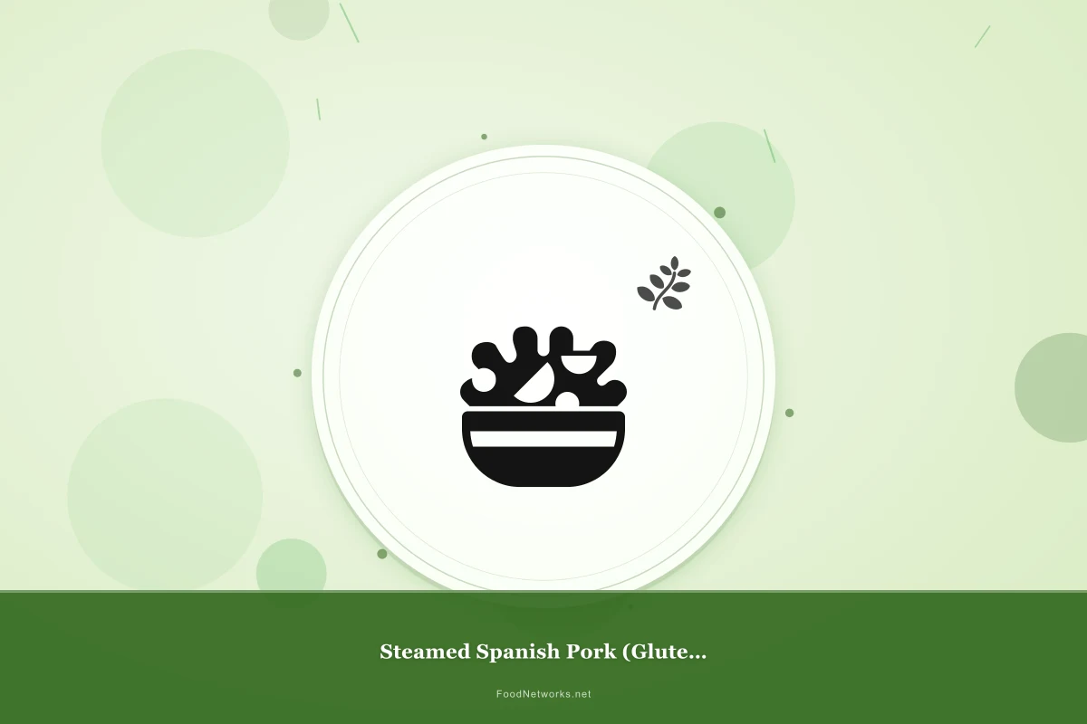 Why This Steamed Spanish Pork (Gluten-Free) Recipe Works