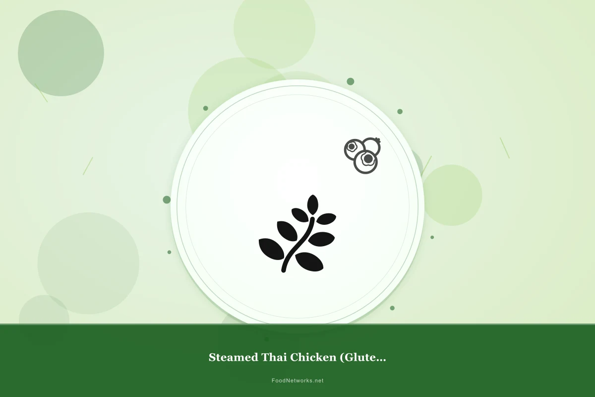 Why This Steamed Thai Chicken (Gluten-Free) Recipe Works