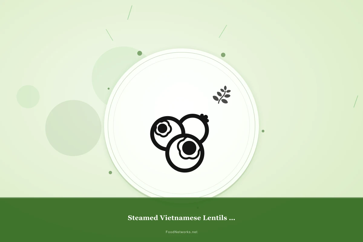 Why This Steamed Vietnamese Lentils (Gluten-Free) Recipe Works