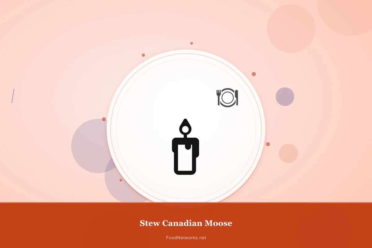 Why This Stew Canadian Moose Recipe Works