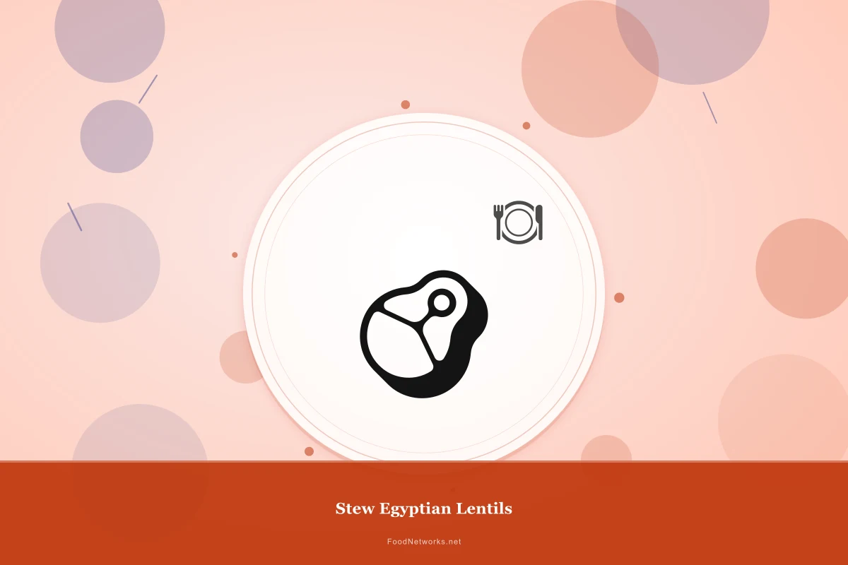 Why This Stew Egyptian Lentils Recipe Works