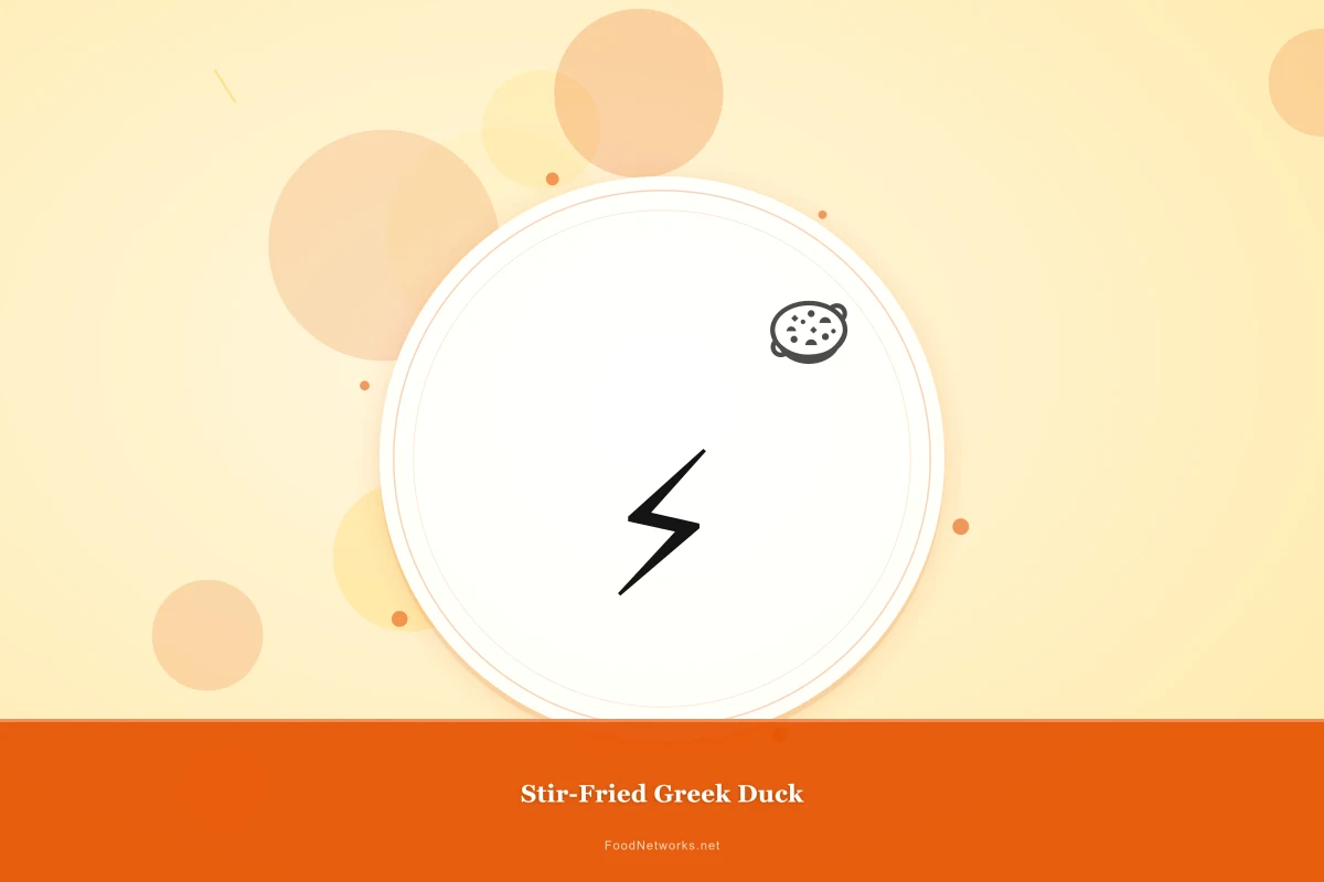 Why This Stir-Fried Greek Duck Recipe Works