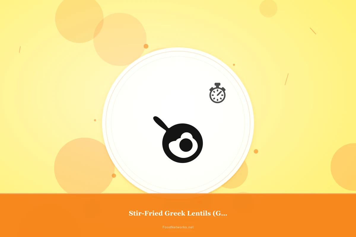 Why This Stir-Fried Greek Lentils (Gluten-Free) Recipe Works