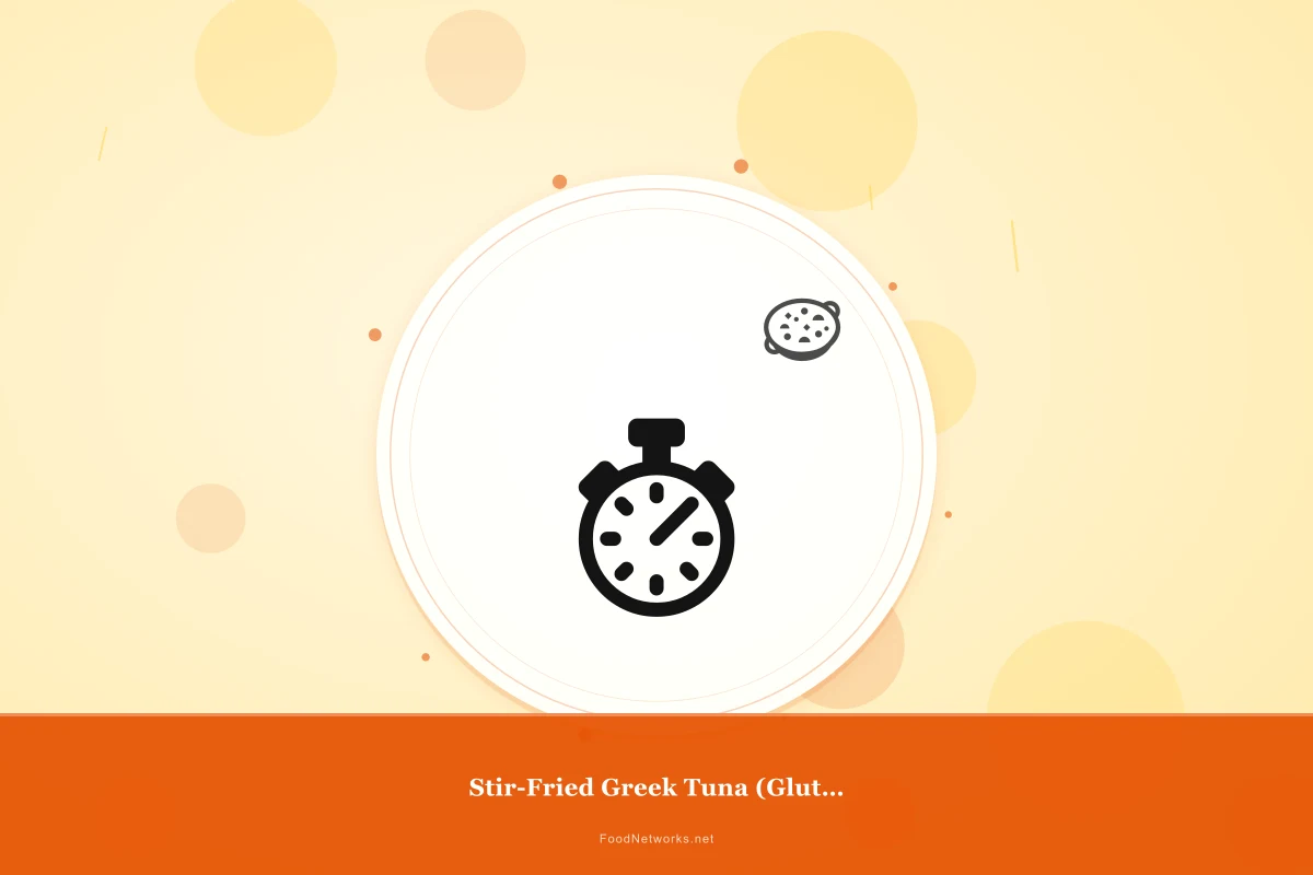 Why This Stir-Fried Greek Tuna (Gluten-Free) Recipe Works