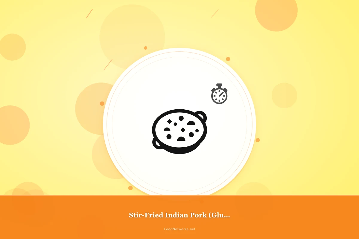 Why This Stir-Fried Indian Pork (Gluten-Free) Recipe Works