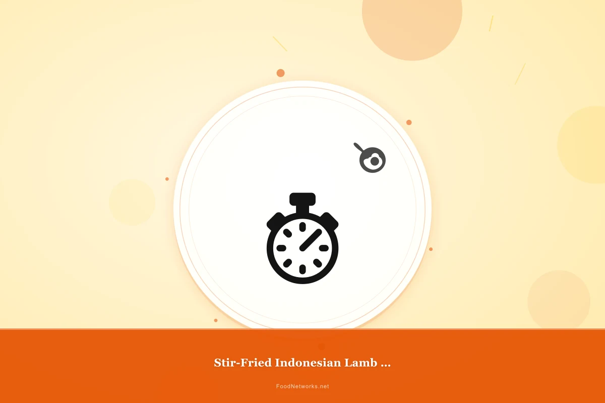 Why This Stir-Fried Indonesian Lamb (Gluten-Free) Recipe Works