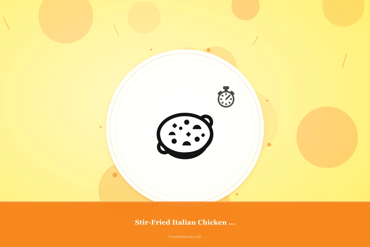 Why This Stir-Fried Italian Chicken (Gluten-Free) Recipe Works