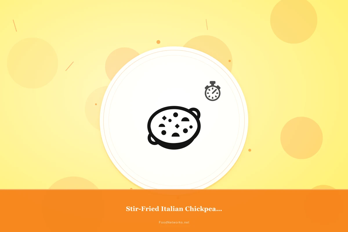 Why This Stir-Fried Italian Chickpeas (Gluten-Free) Recipe Works