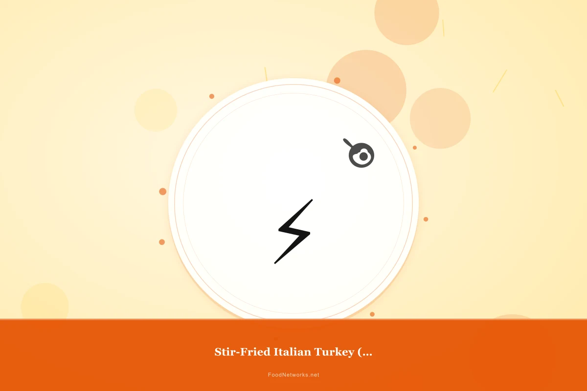 Why This Stir-Fried Italian Turkey (Gluten-Free) Recipe Works