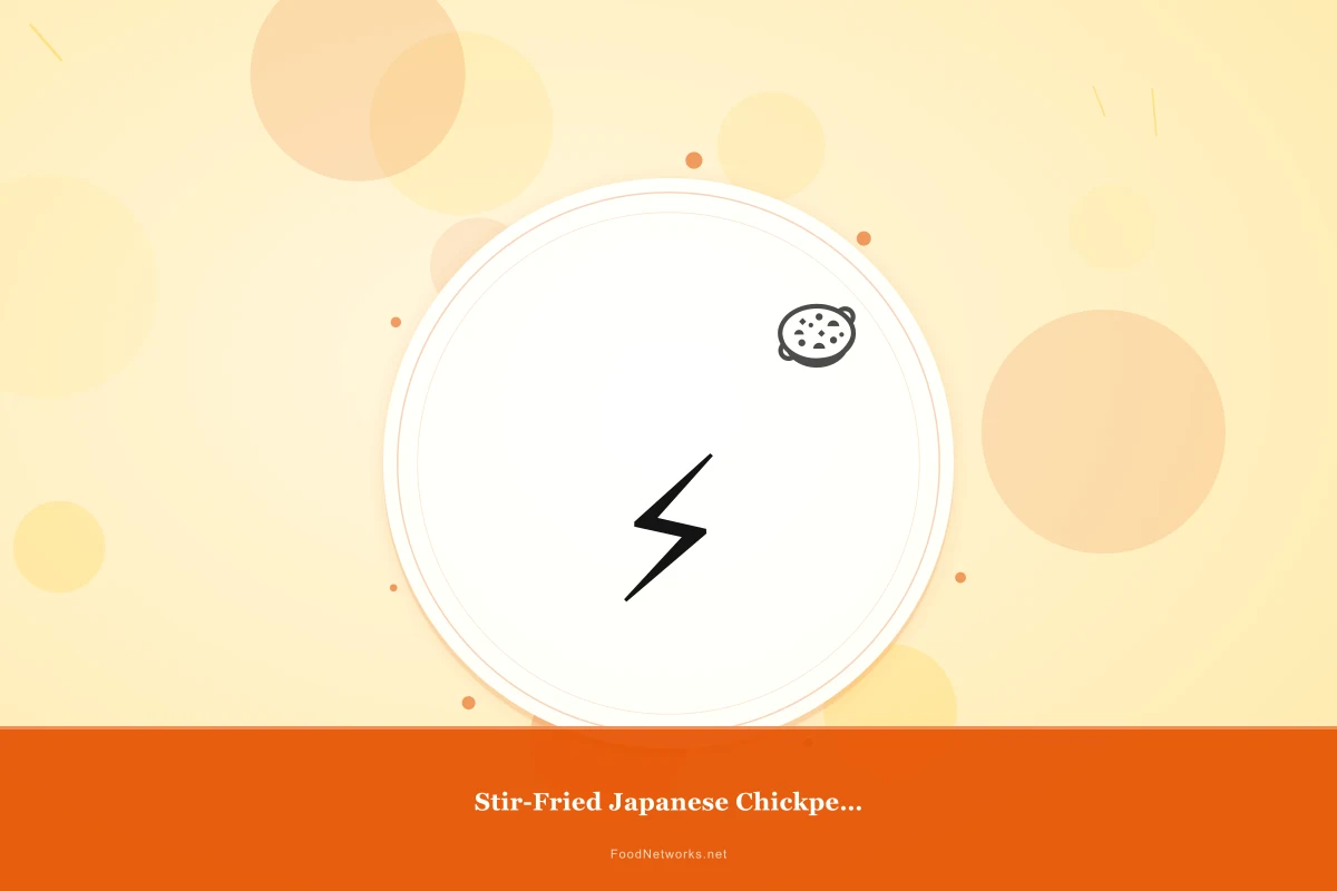 Why This Stir-Fried Japanese Chickpeas (Gluten-Free) Recipe Works
