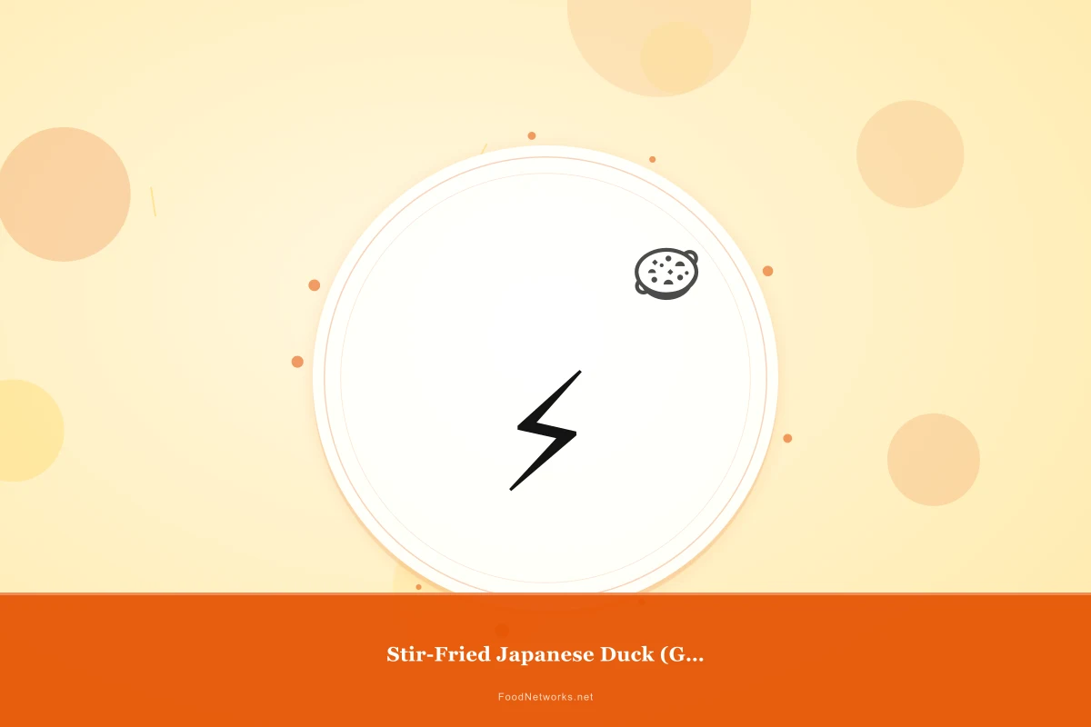 Why This Stir-Fried Japanese Duck (Gluten-Free) Recipe Works