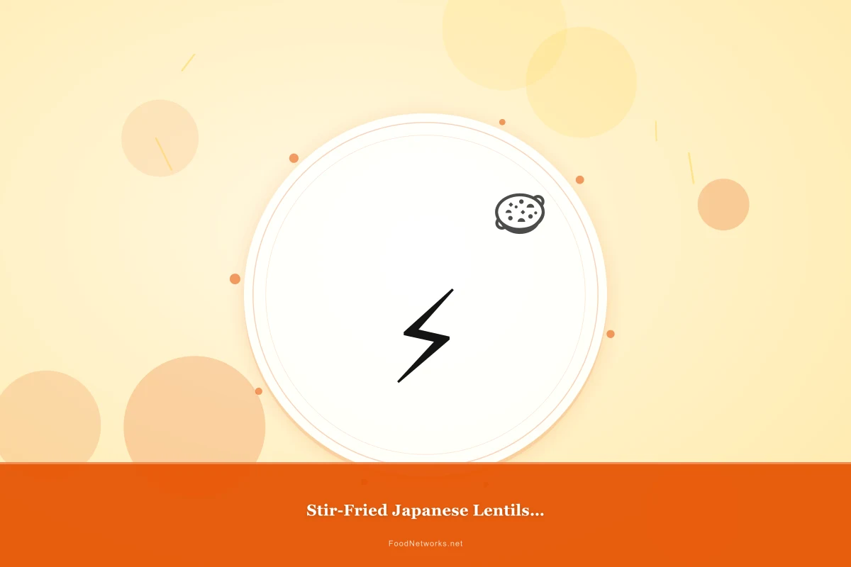 Why This Stir-Fried Japanese Lentils (Gluten-Free) Recipe Works