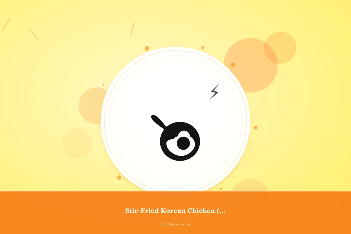 Why This Stir-Fried Korean Chicken (Gluten-Free) Recipe Works