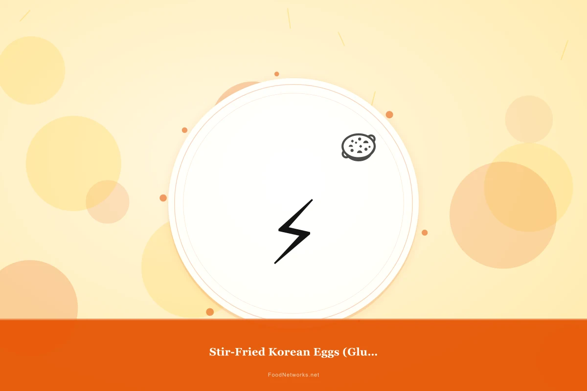 Why This Stir-Fried Korean Eggs (Gluten-Free) Recipe Works