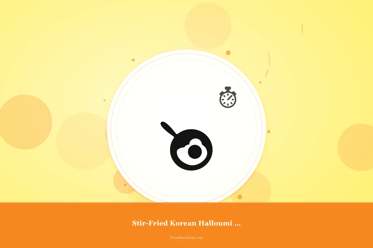 Why This Stir-Fried Korean Halloumi (Gluten-Free) Recipe Works
