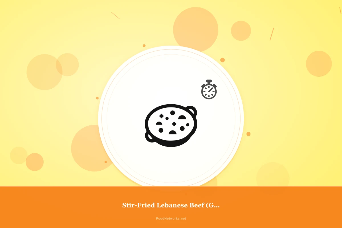 Why This Stir-Fried Lebanese Beef (Gluten-Free) Recipe Works