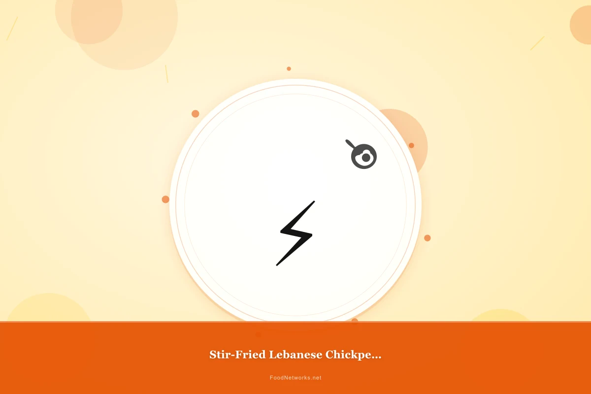 Why This Stir-Fried Lebanese Chickpeas (Gluten-Free) Recipe Works