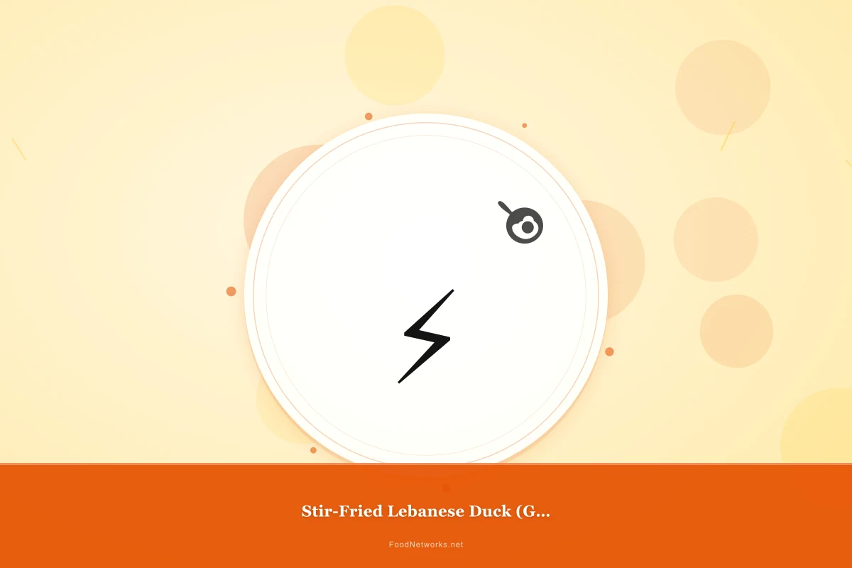 Why This Stir-Fried Lebanese Duck (Gluten-Free) Recipe Works