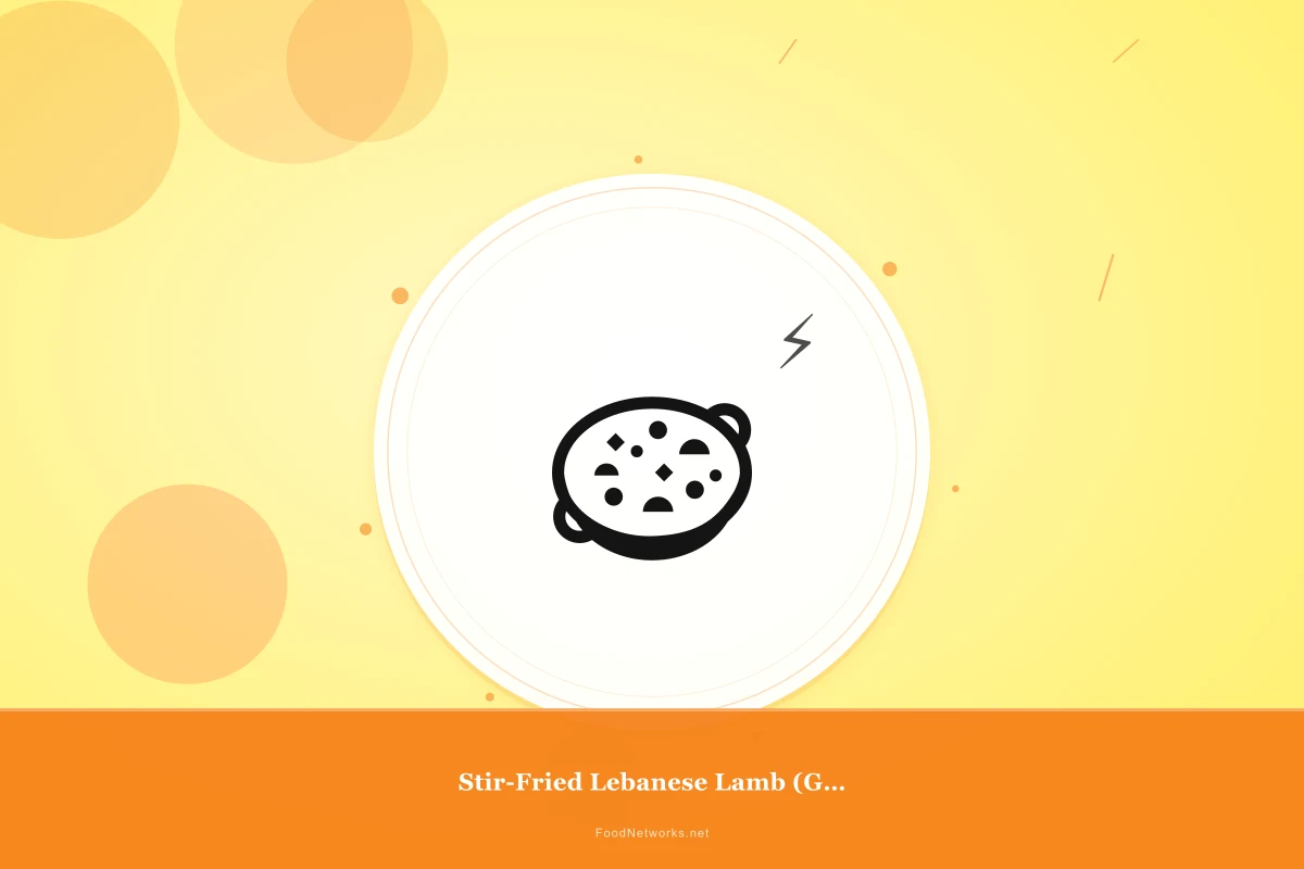 Why This Stir-Fried Lebanese Lamb (Gluten-Free) Recipe Works