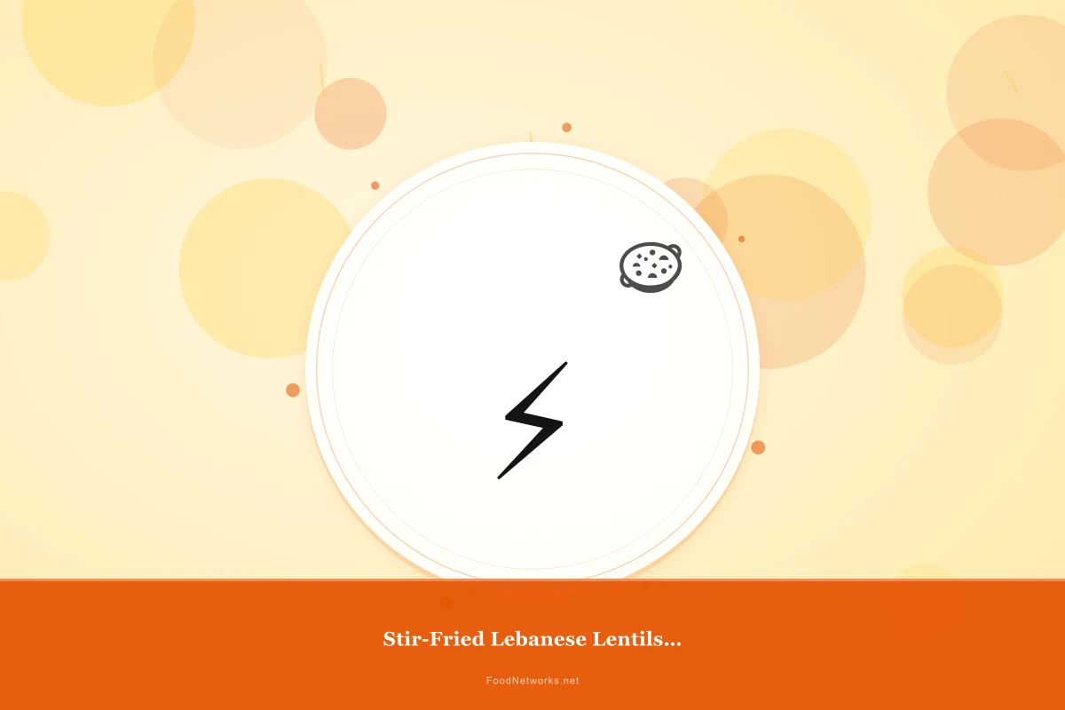 Why This Stir-Fried Lebanese Lentils (Gluten-Free) Recipe Works