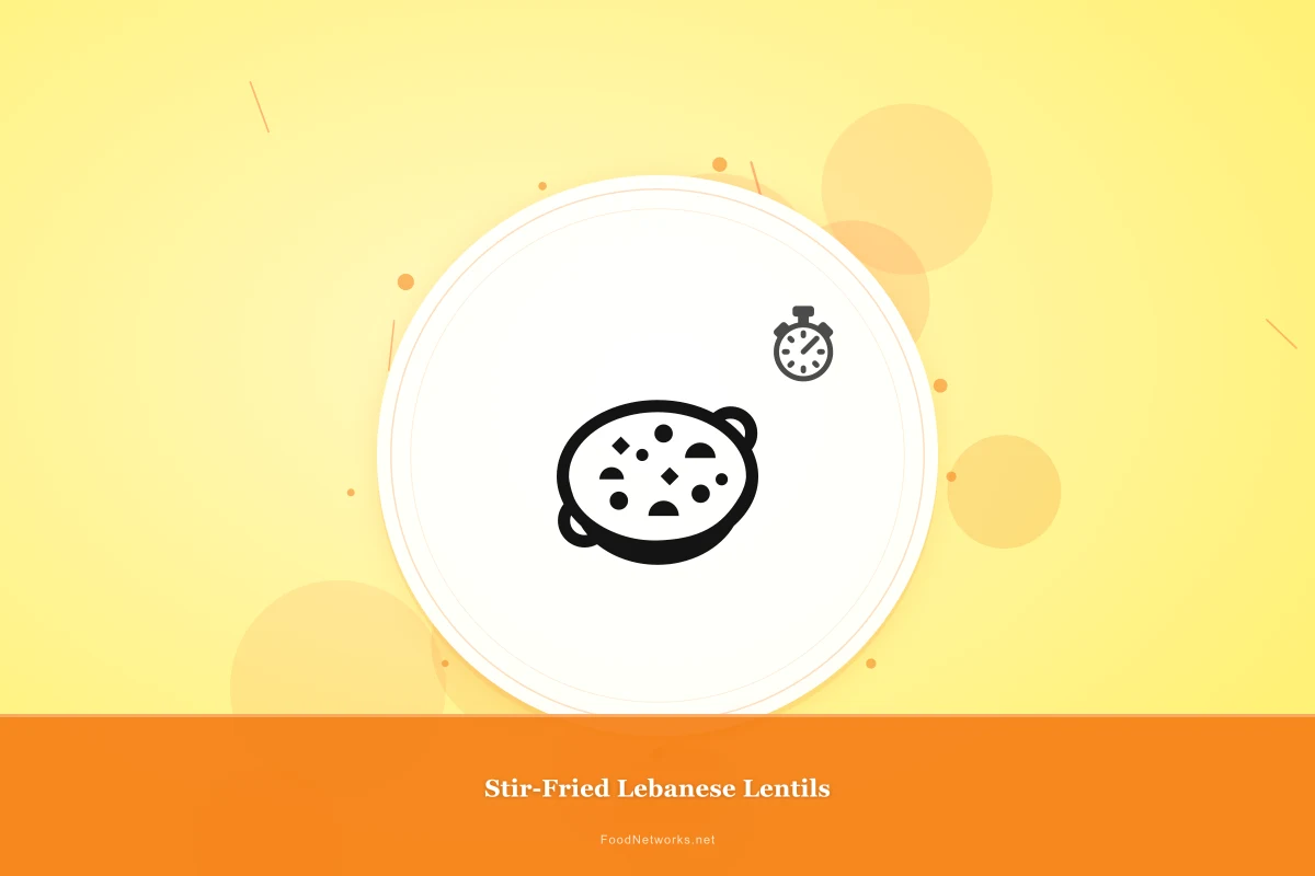 Why This Stir-Fried Lebanese Lentils Recipe Works